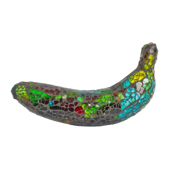 Clisson Decorative Mosaic Glass Banana Fruit_5