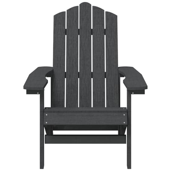 Clover Anthracite HDPE Garden Seating Chairs In Pair_4