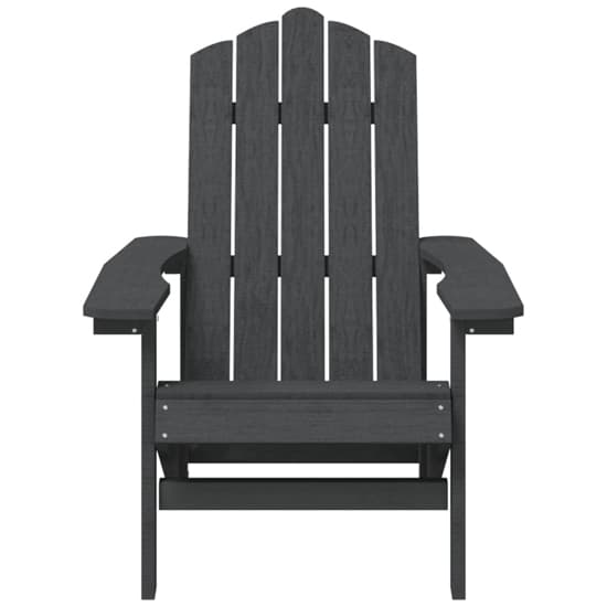 Clover HDPE Garden Seating Chair In Anthracite_3