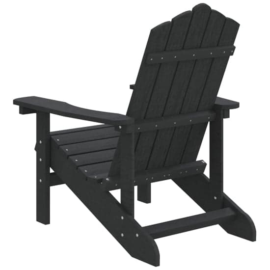 Clover HDPE Garden Seating Chair In Anthracite_5