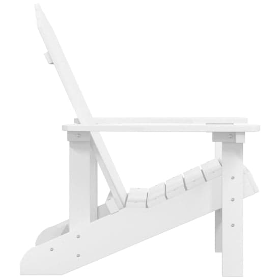 Clover HDPE Garden Seating Chair In White_4