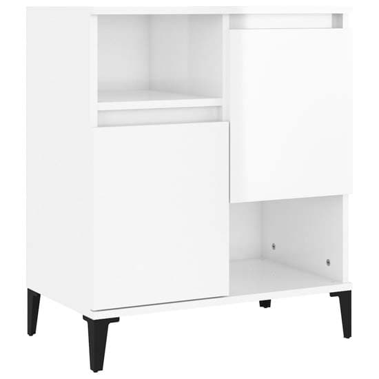 Coimbra High Gloss Sideboard With 6 Doors In White_4