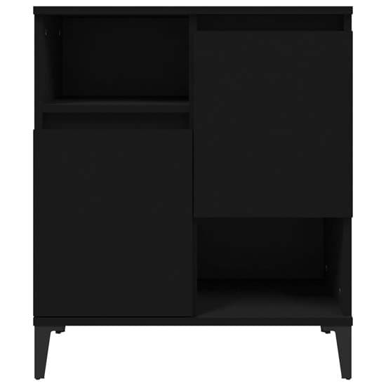 Coimbra Wooden Sideboard With 6 Doors In Black_5
