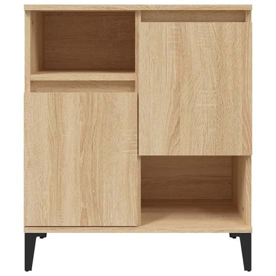 Coimbra Wooden Sideboard With 6 Doors In Sonoma Oak_5