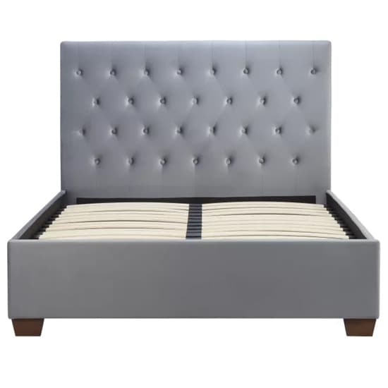 Colognes Fabric Double Bed In Grey_4