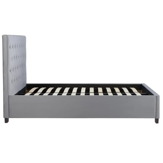 Colognes Fabric Double Bed In Grey_5