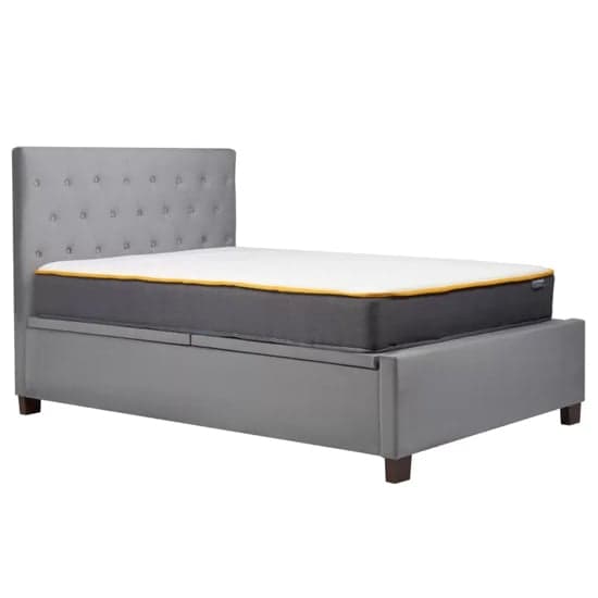 Colognes Fabric Ottoman Double Bed In Grey_3