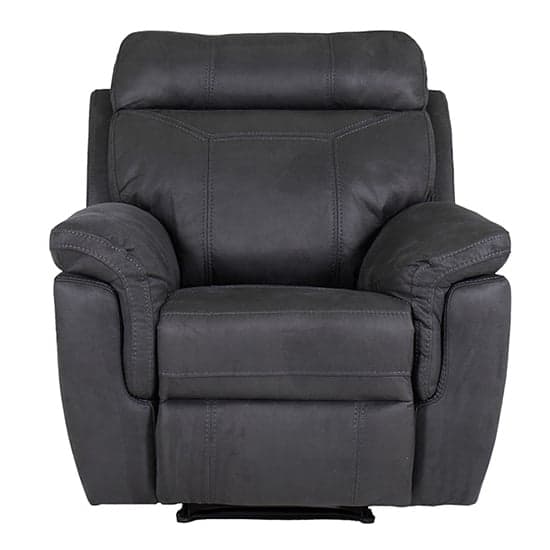Colyton Fabric Recliner 1 Seater Sofa In Azul_2