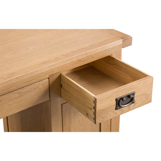 Concan Wooden Computer Desk In Medium Oak_5