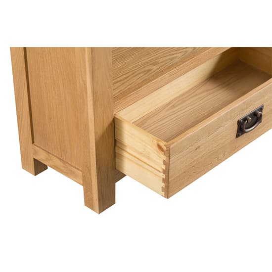 Concan Medium Wooden Bookcase In Medium Oak_5