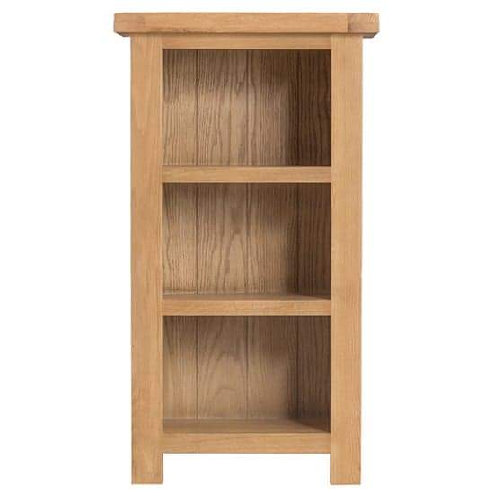 Concan Narrow Wooden Bookcase In Medium Oak_2