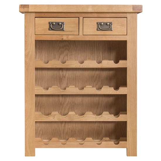 Concan Wooden Wine Cabinet In Medium Oak_3