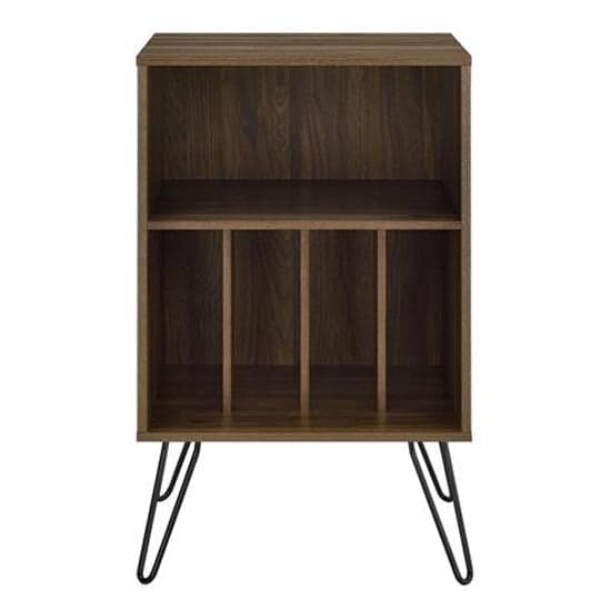 Cowes Turntable Bookcase In Walnut_3