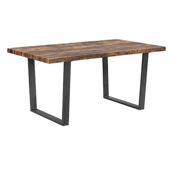 Constable Wooden Dining Table Rectangular In Rustic Oak_3
