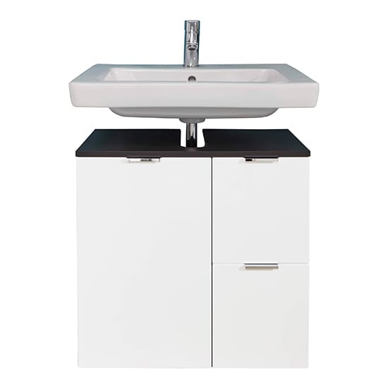 Coone Vanity Unit In Graphite And White High Gloss_5