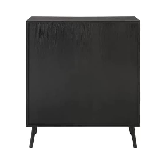 Coralie Wooden Chest Of 5 Drawers In Black_6