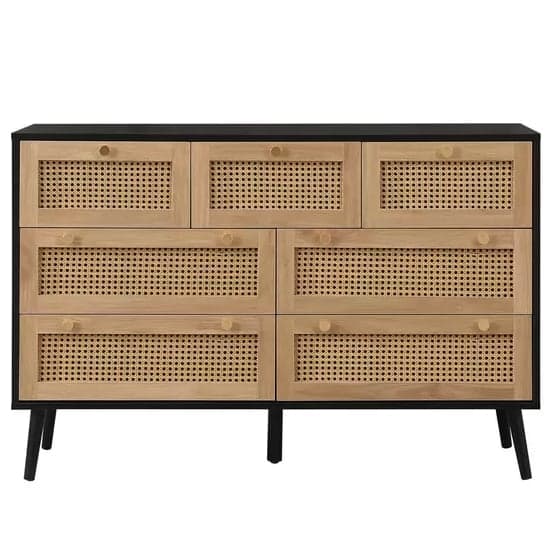 Coralie Wooden Chest Of 7 Drawers In Black_4