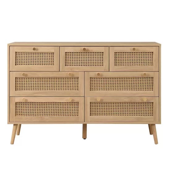 Coralie Wooden Chest Of 7 Drawers In Oak_4