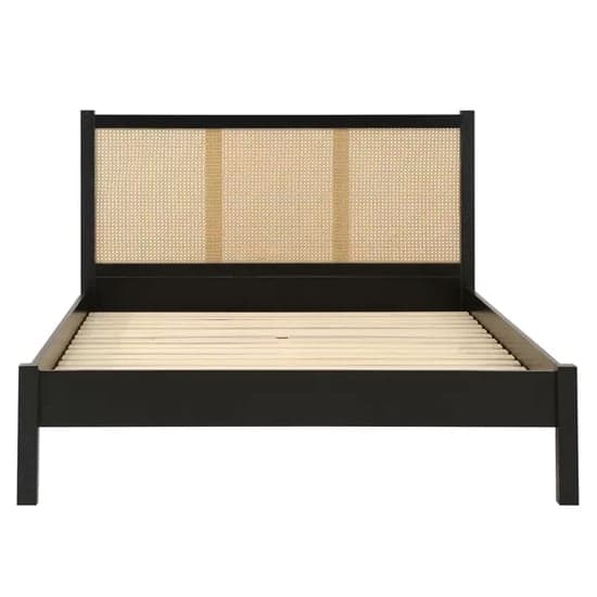 Coralie Wooden Double Bed In Black_4