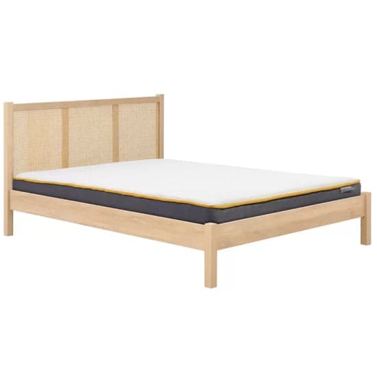 Coralie Wooden Double Bed In Oak_2