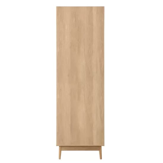 Coralie Wooden Wardrobe With 2 Doors And 1 Drawer In Oak_5