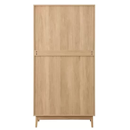 Coralie Wooden Wardrobe With 2 Doors And 1 Drawer In Oak_6