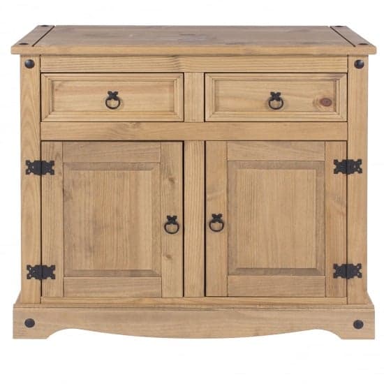 Consett Wooden Small Sideboard In Antique Wax Finish_3