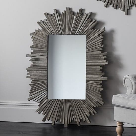 Corsley Starburst Wall Mirror Rectangular In Grey Weathered_1