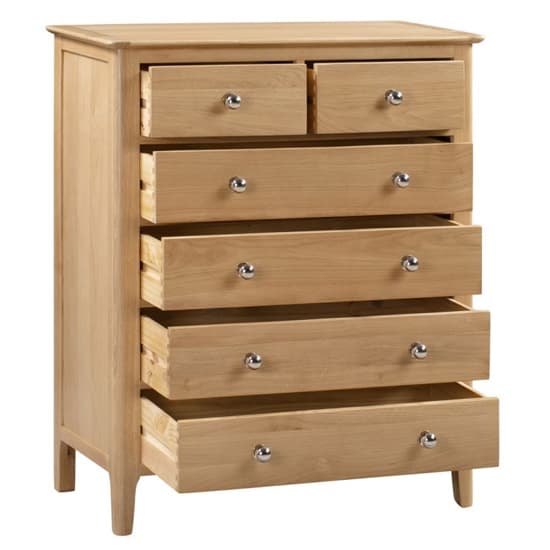 Callia Chest Of Drawers In Oak With 6 Drawers_3