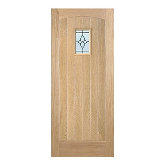 Cottage 2135mm x 915mm External Door In Oak_2