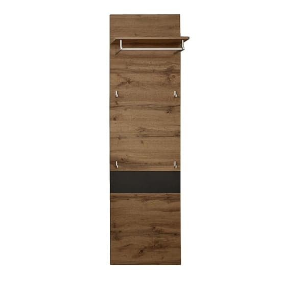 Coyco Wooden Tall Coat Rack In Wotan Oak And Grey_2