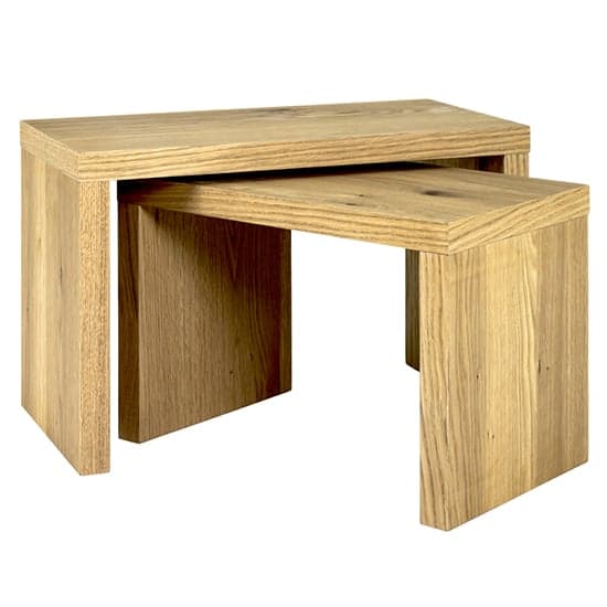 Creek Wooden Set Of 2 Side Tables In Oak_1