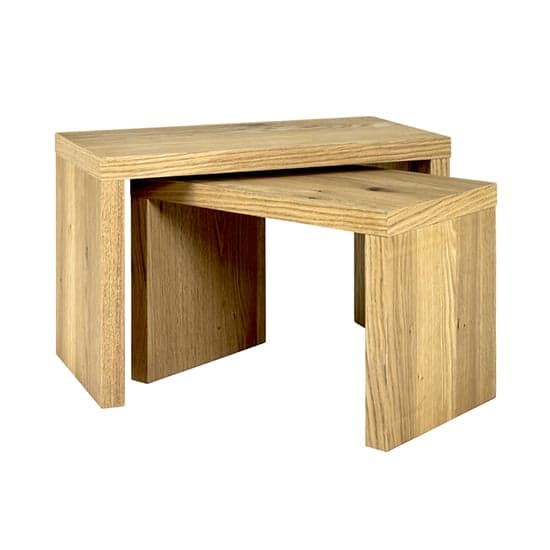 Creek Small Wooden Side Table In Oak_2