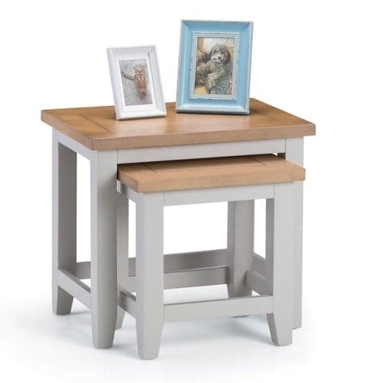 Raisie Wooden Nesting Tables In Oak Top And Grey_1