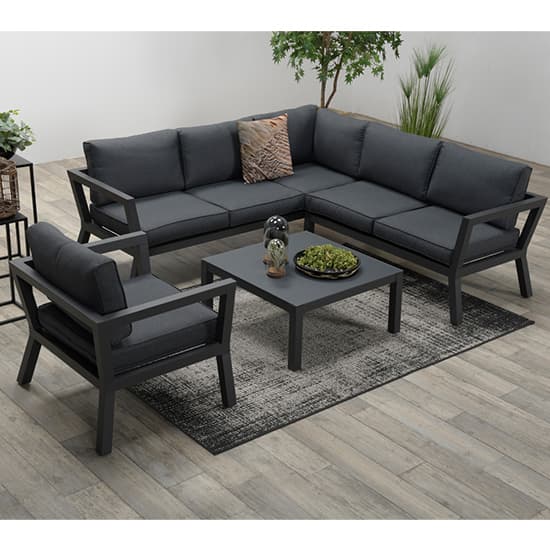 Cupar Fabric Lounge Set With Coffee Table In Reflex Black_3