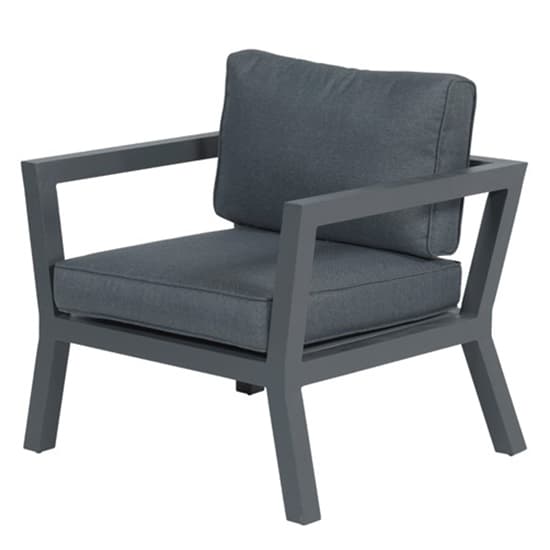 Cupar Outdoor Fabric Armchair In Reflex Black_3