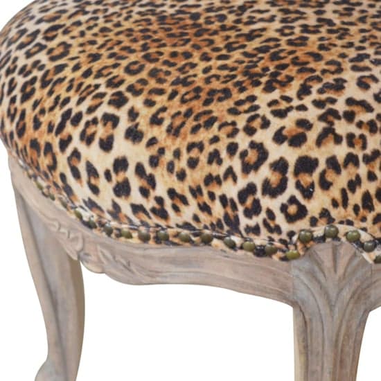 Cuzco Fabric Accent Chair In Leopard Printed And Sunbleach_4