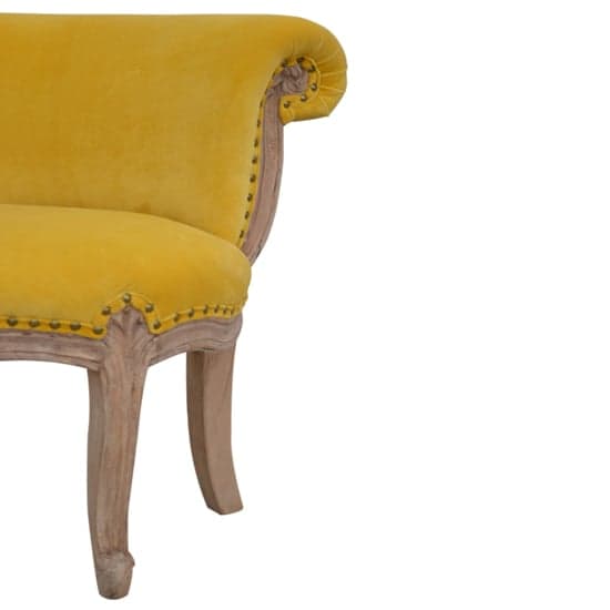 Cuzco Velvet Accent Chair In Mustard And Sunbleach_4