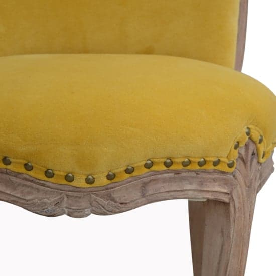 Cuzco Velvet Accent Chair In Mustard And Sunbleach_6
