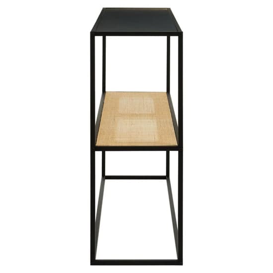Daire Metal Console Table Rectangular In Black_3