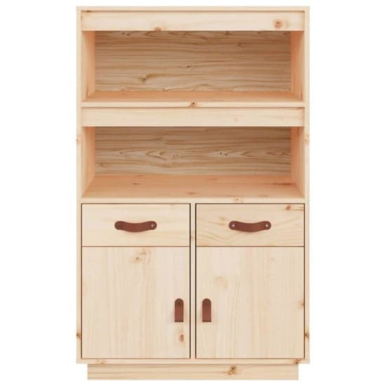 Dallas Pinewood Sideboard With 2 Doors 2 Drawers In Natural_4