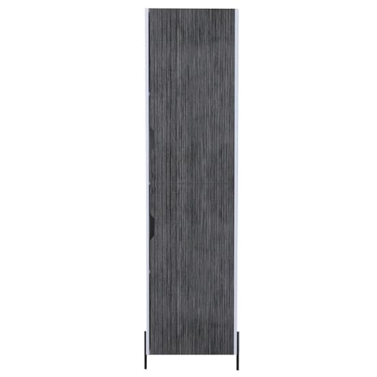 Dunster Tall Wooden Storage Cabinet In White And Carbon Grey_3
