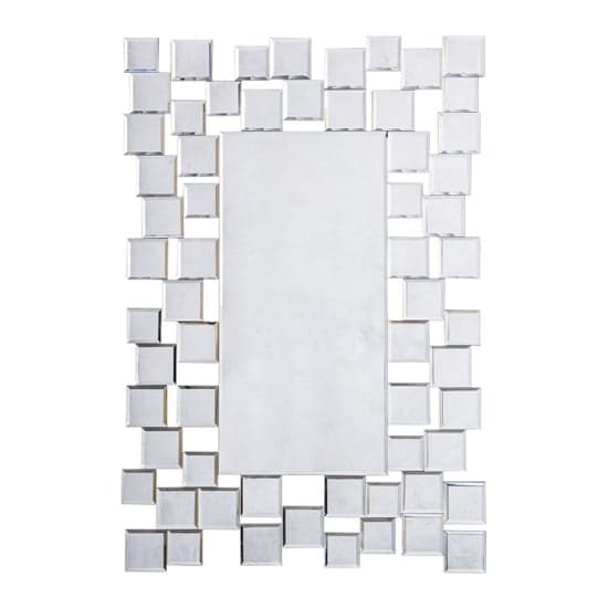 Dania Bevelled Wall Mirror In Silver_1
