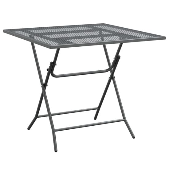 Dania Large Square Metal Mesh 3 Piece Dining Set In Anthracite_3