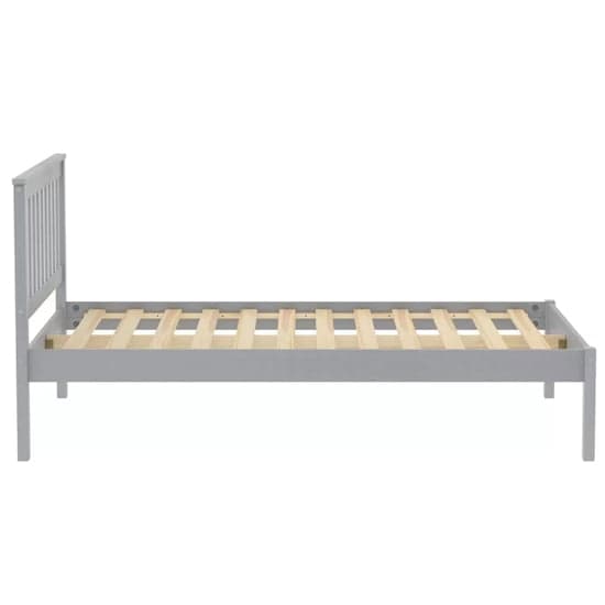 Danvers Wooden Low End Small Double Bed In Grey_5