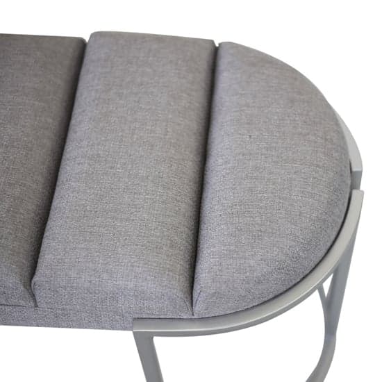 Darien Linen Tufted Hallway Seating Bench In Grey_3