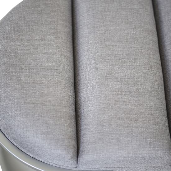 Darien Linen Tufted Hallway Seating Bench In Grey_4