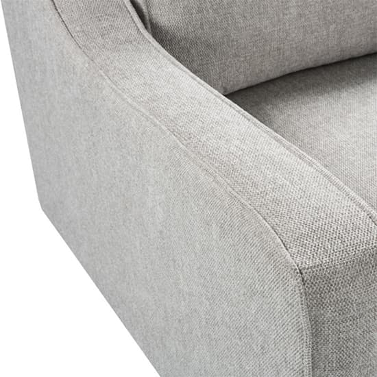 Darius Linen Fabric 1 Seater Sofa In Greige_6