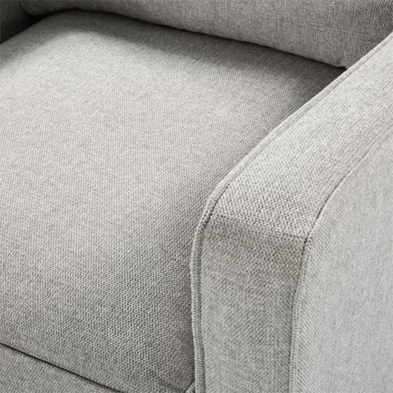 Darius Linen Fabric 1 Seater Sofa In Greige_7