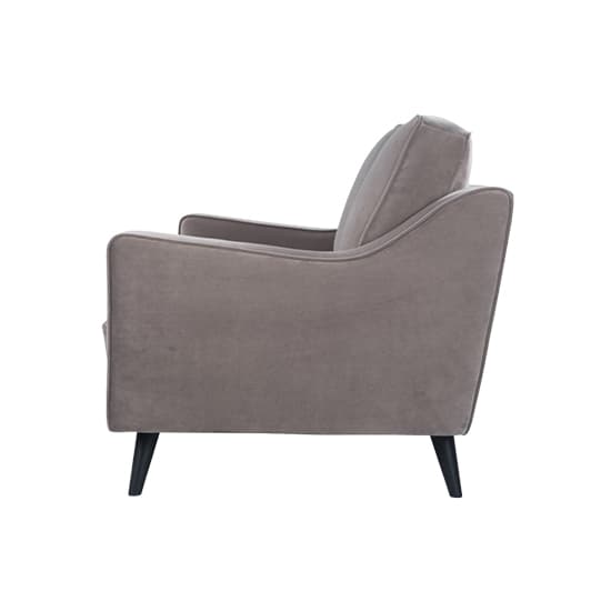 Darius Velvet 2 Seater Sofa In Stone Grey_3
